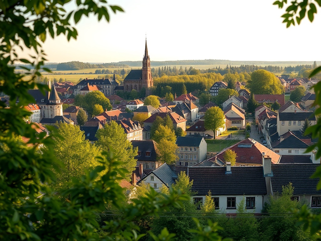 Różowe i białe kwiaty wiśni i czereśni kwitnące na drzewach w Bukownie podczas wiosny.